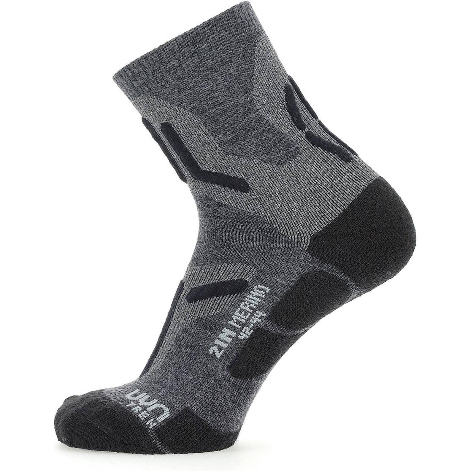 UYN, Herren, Sportsocken, Trekking 2In Merino (42 - 44), Grau