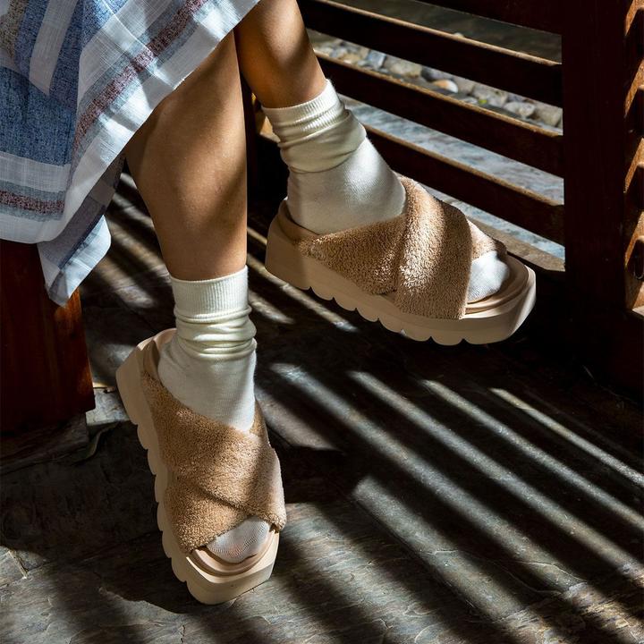 Actual product image No Name 's sandals july slap teddy (38)