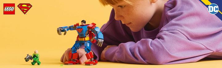 Actual product image LEGO Superman Mech vs. Lex Luthor (LEGO DC)