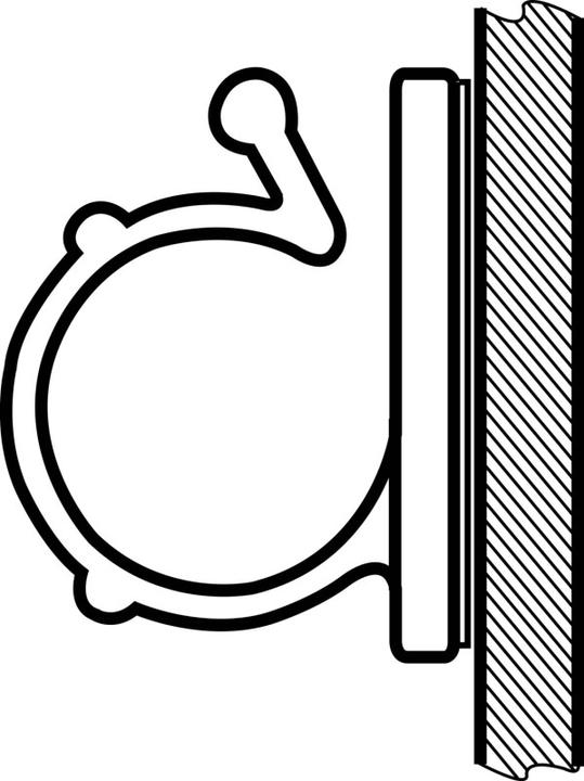 Actual product image HellermannTyton Adhesive base