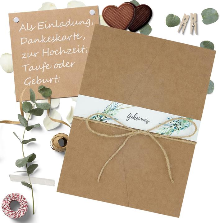 Produktbild HAVDSTEYG Hochzeitskarten (50 Stk.)