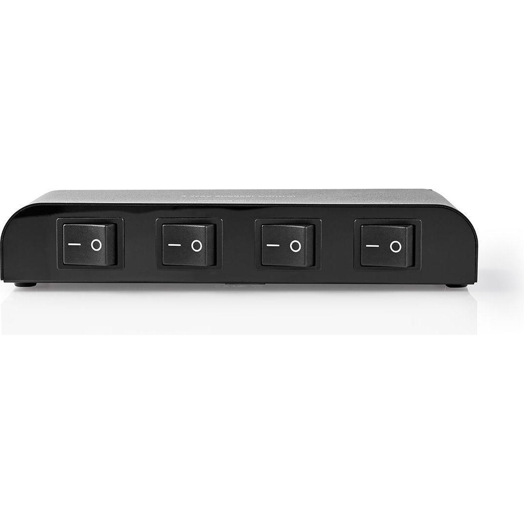 Nedis Lautsprecher Steuereinheit - Control Box - Lautsprecherimpedanz: 4-16 Ohm - Maximale Belastu (50 m, 2.50 mm²), Lau...