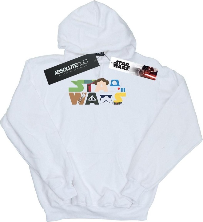 Image du produit Star Wars - Sweat à capuche CHARACTER LOGO - Garçon (152, 158)