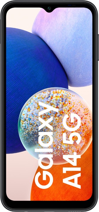 Produktbild Samsung Galaxy A14 5G (64 GB, Black, 6.60", Dual SIM, 50 Mpx, 5G)