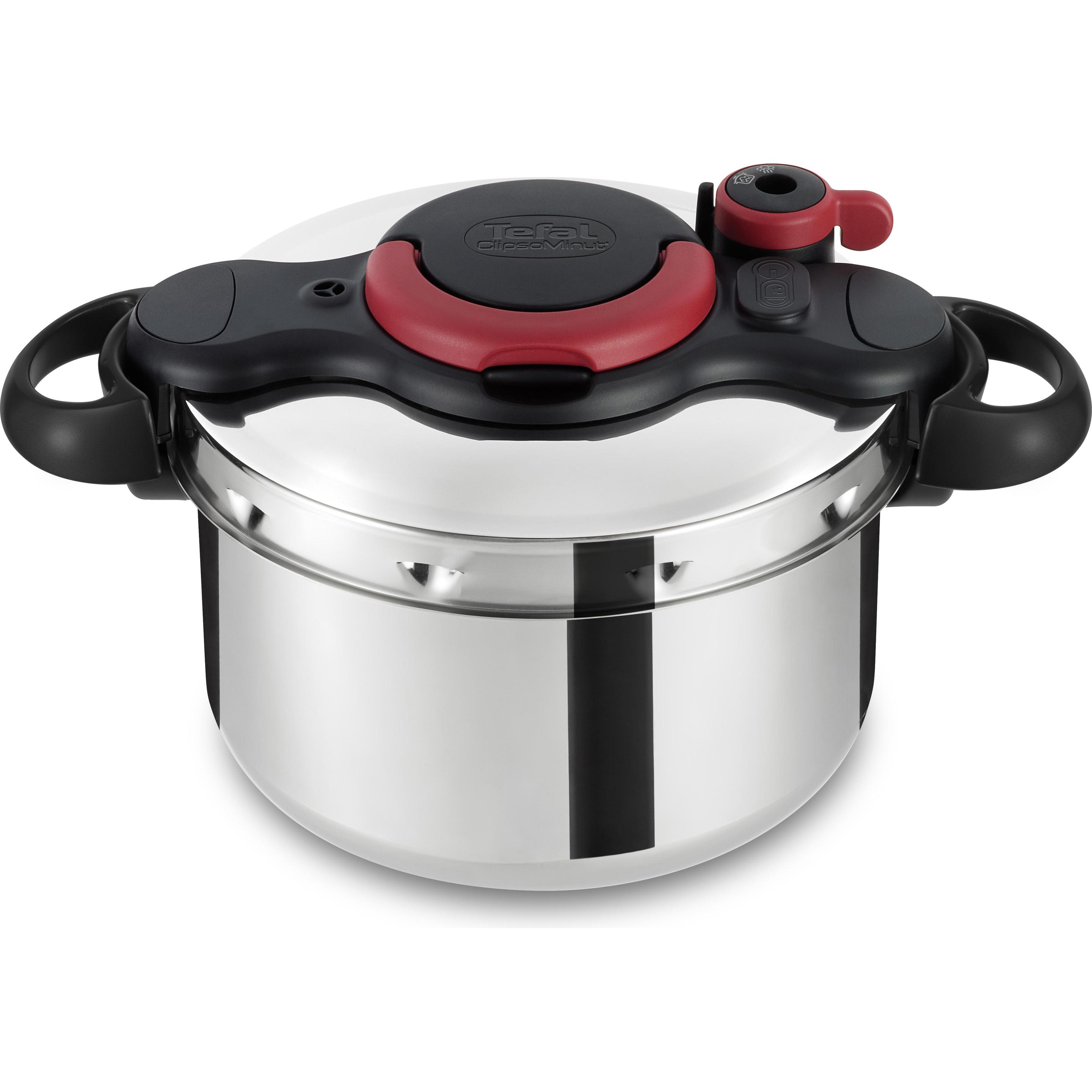 Tefal P4620768, Pfanne + Kochtopf, Schwarz, Silber