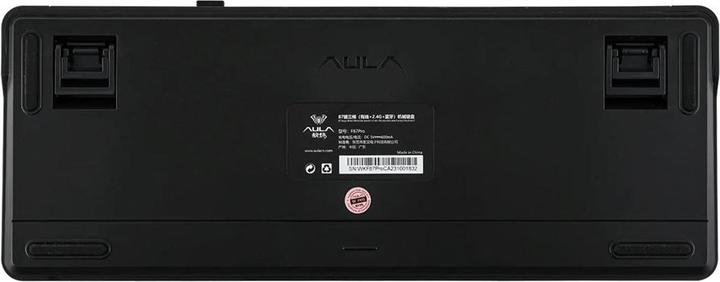 Produktbild Aula Gasket F87 Pro Tastatur Schwarz Cyan Blau GrayWoodV4 RGB (DE, Kabelgebunden, Kabellos)