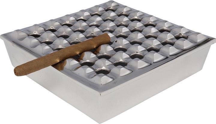 Immagine prodotto Kare Design Posacenere Soho Quadrato Argento 25x25cm
