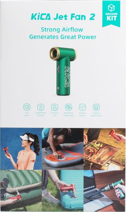 Actual product image Kica Jet Fan 2 Vacuum Kit