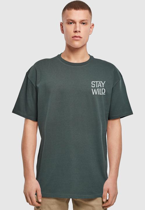 Produktbild Merchcode Wording - Stay Wild Heavy Oversize Tee - 174869 (S)