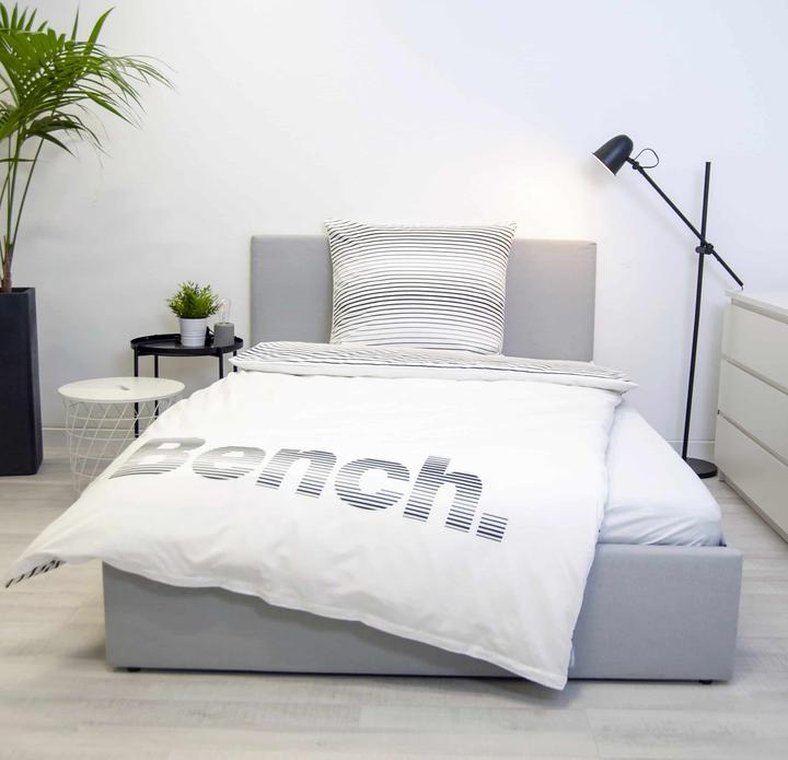 Image du produit Bench Literie "rayée" "Made in Green" (80/80 +135/200 cm) (Set de linge de lit, 135 x 200 cm, 80 x 80 cm)