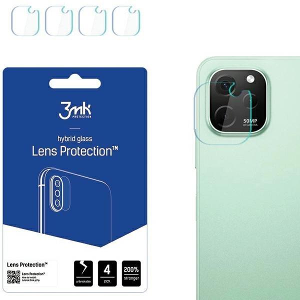 Actual product image 3MK hybrid glass Lens Protection for camera for Huawei Nova Y91 (1 pcs., Nova)