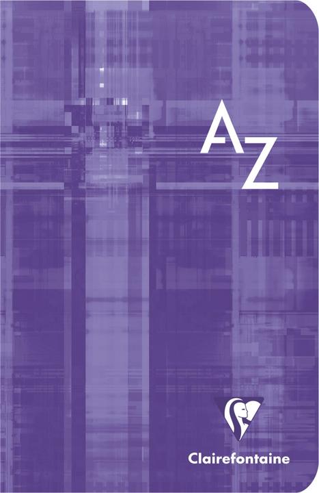Produktbild Clairefontaine Register A - Z (Spezial, Kariert, Weicher Einband)