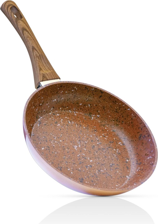 Livington Copper & Stone Pan (25 cm, Bratpfanne, Kupfer, Aluminium, Stahl)