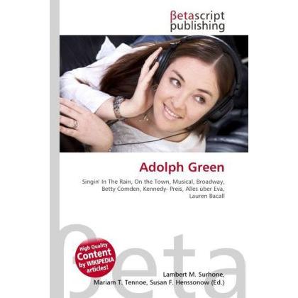 Adolph Green, Fachbücher