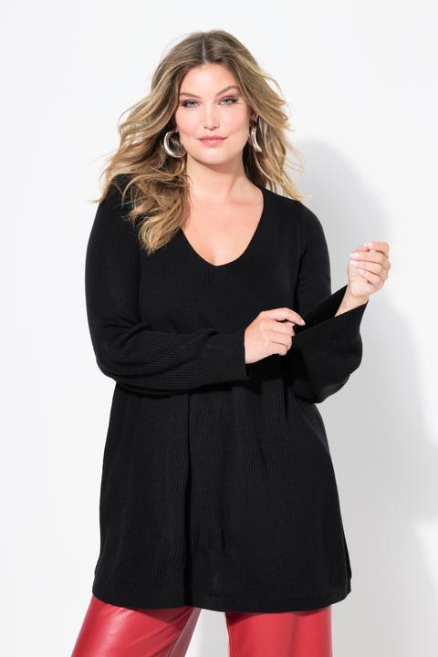 Actual product image Miamoda Pullover, KaschmirFeel, breites Schösschen (56)