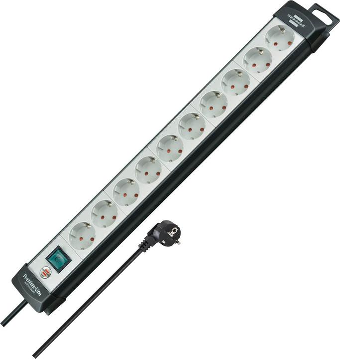 Actual product image Brennenstuhl Premium-Line (10x, CEE 7/3, 3 m)