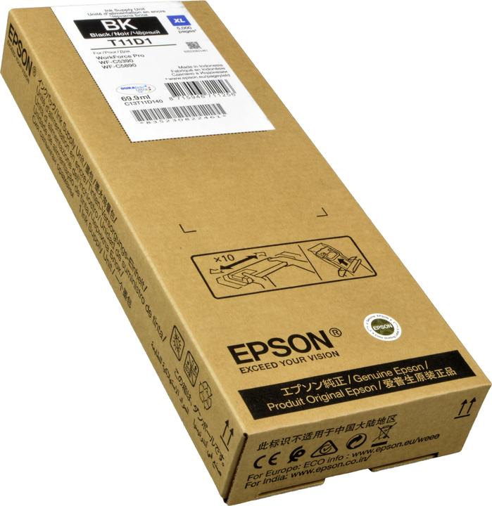 Productafbeelding Epson WF-C53xx/WF-C58xx serie inktcartridge XL zwart 5.000 pagina's (BK)