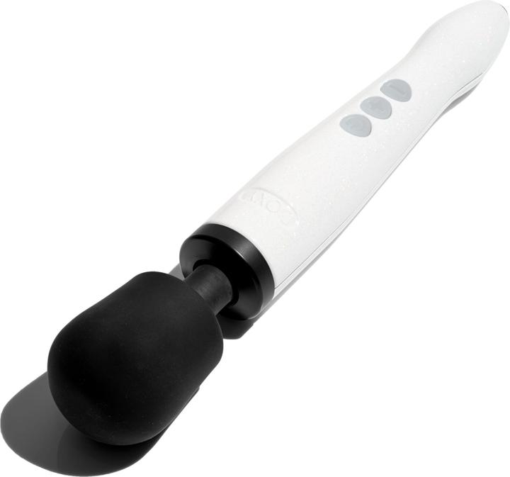 Produktbild Doxy Die Cast R Wiederaufladbarer Wandmassager Stardust Weiss