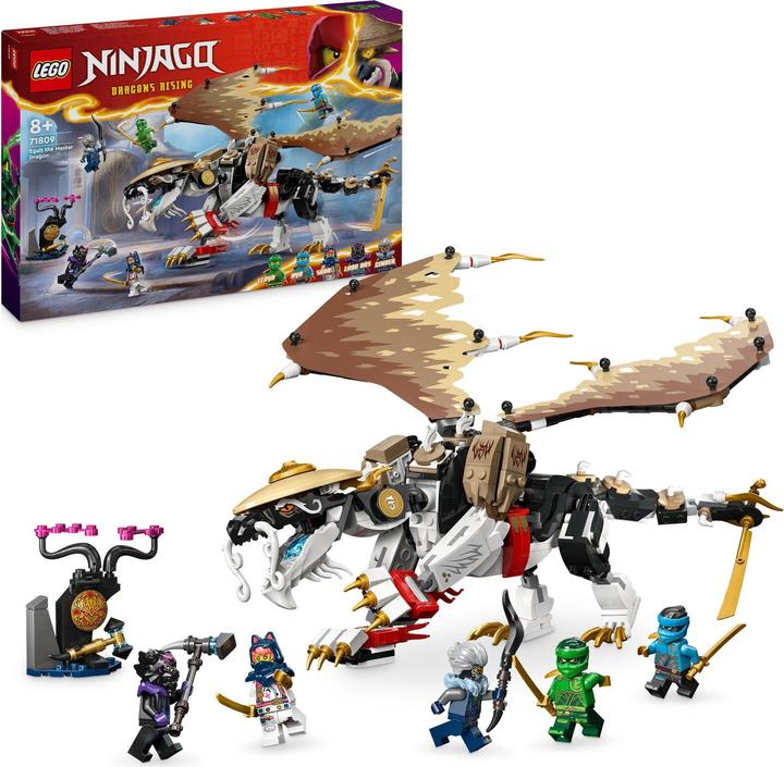 Actual product image LEGO 71809 Egalt the Master Dragon (71809, LEGO Ninjago)