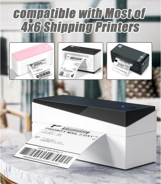 Image du produit Phomemo Versandetiketten 10,2 x 15,2 cm für PM-246/PM-246 Pro (500 Stk.)