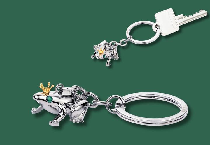 Actual product image Troika Key ring Frog King