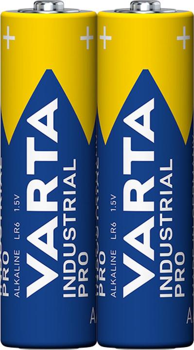 Produktbild Varta Batterie Alkali Indust. AA Mignon LR6 4006 Ind - Batterie - Mignon (AA) (2 Stk., AA, 2600 mAh)