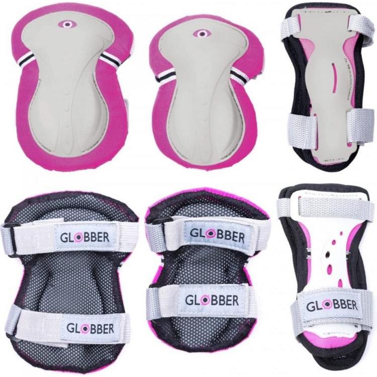 Globber Schoner Junior Set (XS, Knieschoner, Ellbogenschoner, 6 Stück) (9249)