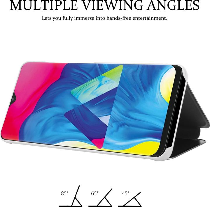 Immagine prodotto Cadorabo Copertina per specchietto retrovisore Smart View a libro (Samsung Galaxy A10, Samsung Galaxy M10)