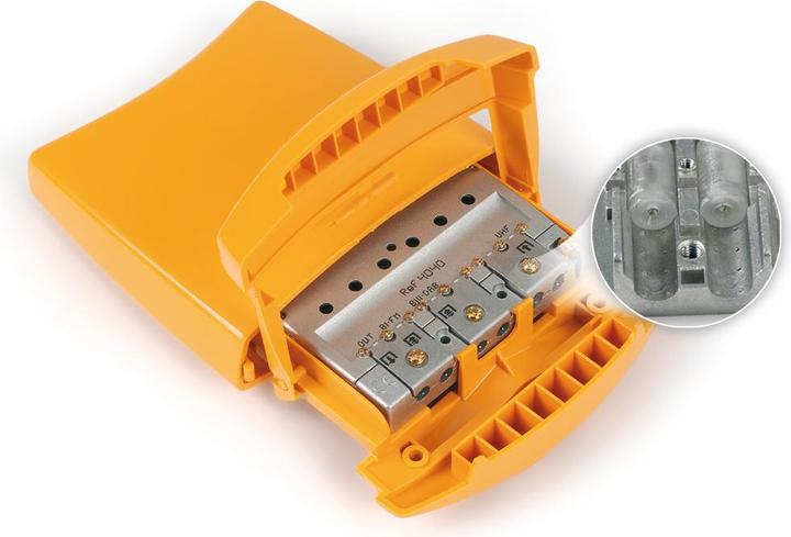 Image du produit Televes Aiguillage d'entrée 3en1 ESW34ULTE VHF/VHF/UHF avec filtre LTE (Prise antenne)