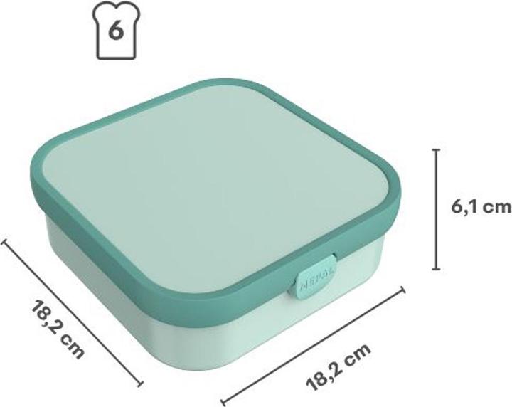 Productafbeelding Mepal Bento Lunchbox Campus Gross - Einhorn Glühen