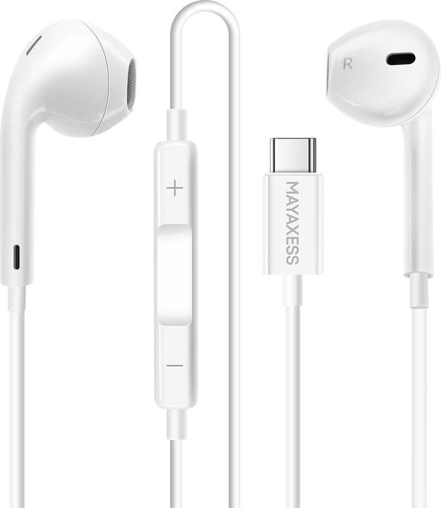 Mayaxess USB-C Kopfhörer Galaxy S25 Edge (Kabelgebunden)