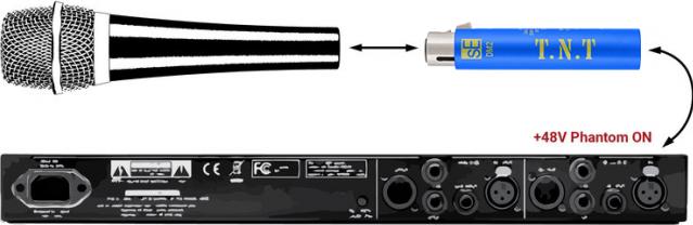 Produktbild sE Electronics DM2 TNT etuaste (Vorverstärker)