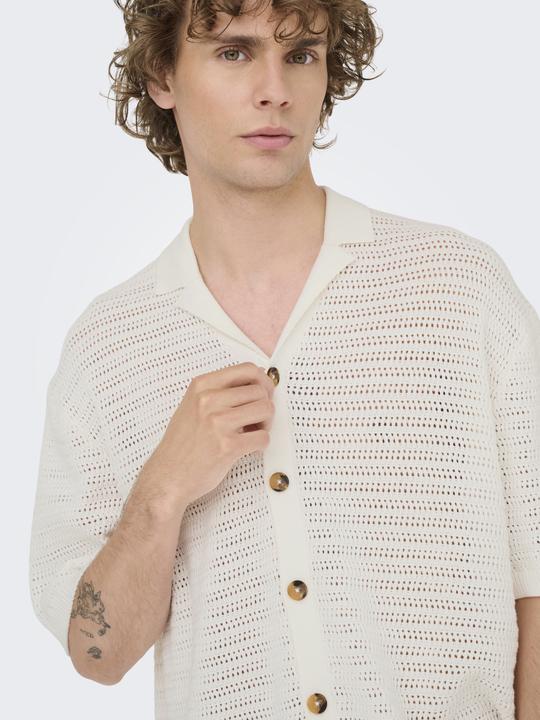 Immagine prodotto Only & Sons ONSTHIAGO Gestricktes Polo-Hemd Polo (L)