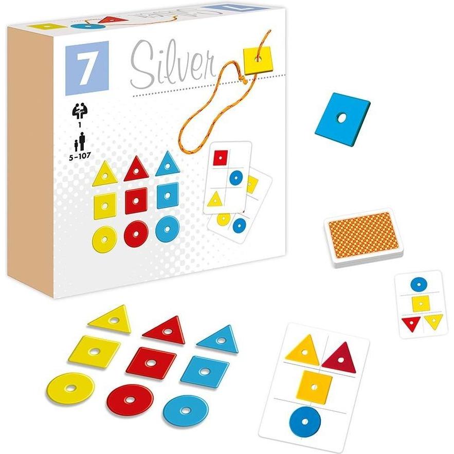 Alexander, Righello, Bunte silberne ALEX-Geometrie