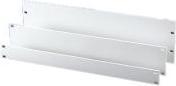 Productafbeelding Schroff 19" blind deksel 3 U RAL 7021 zwart-grijs