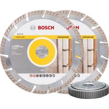 Bosch Zubehör, Sägeblatt, SCHEIBE D.Rinkinys 2vnt.. 230mm + MUTTER SDS 230MM STANDARD FÜR UNIVERSAL