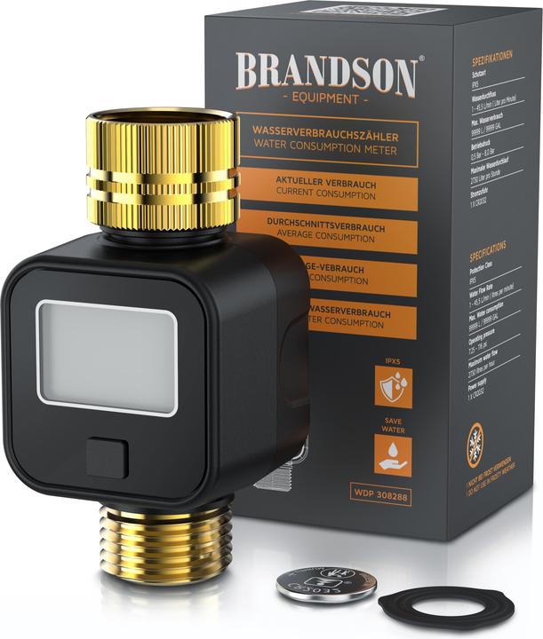 Produktbild Brandson Wasserzähle (Bewässerungscomputer)