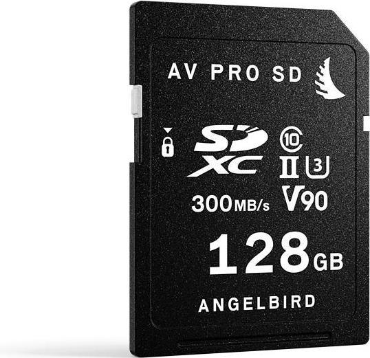 Actual product image Angelbird AV PRO V90 (128 GB, SDXC, U3, UHS-II)