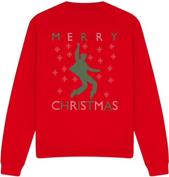 Produktbild Elvis Dancing Ugly Sweatshirt weihnachtliches Design (S)