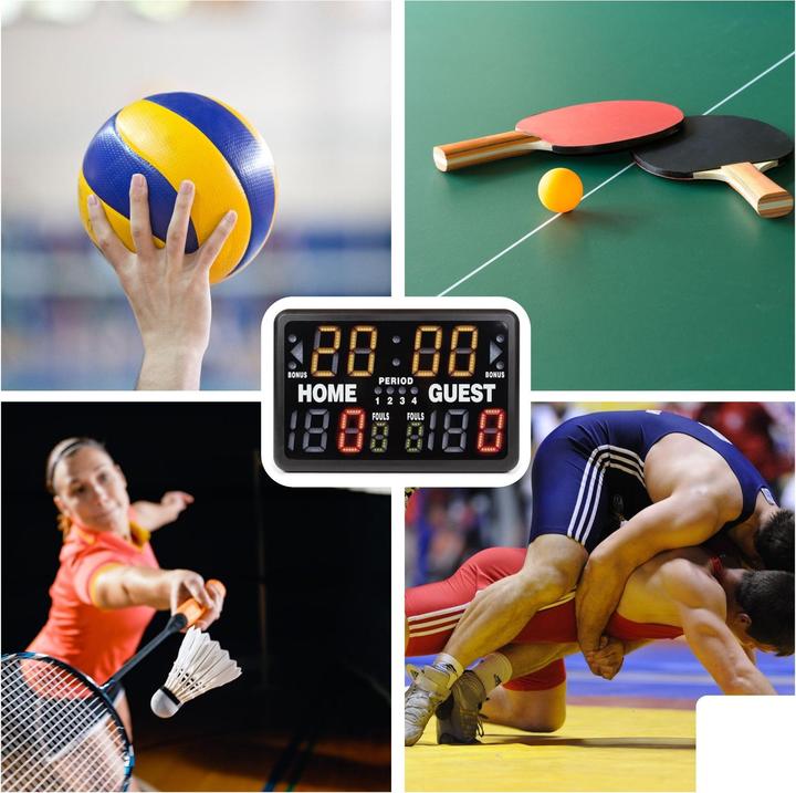 Actual product image Perel Scoreboard/Sports Timer
