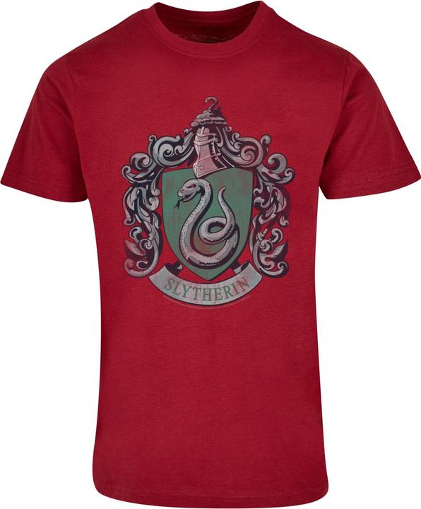 Actual product image Absolute Cult Harry Potter - Distressed Slytherin Crest T-Shirt - 117525 (XL)