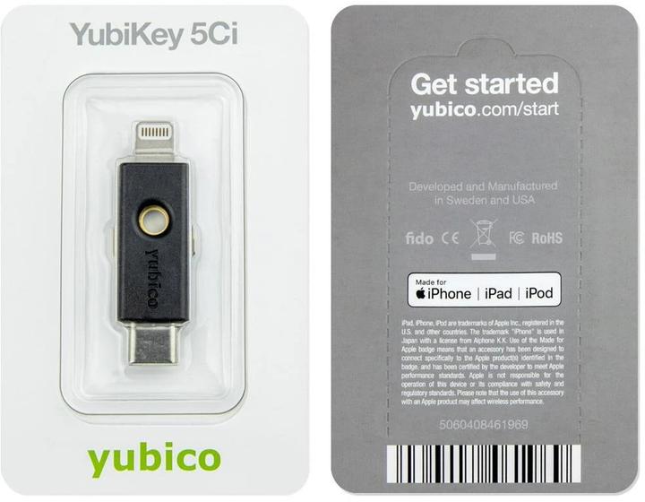 Actual product image Yubico YubiKey 5Ci