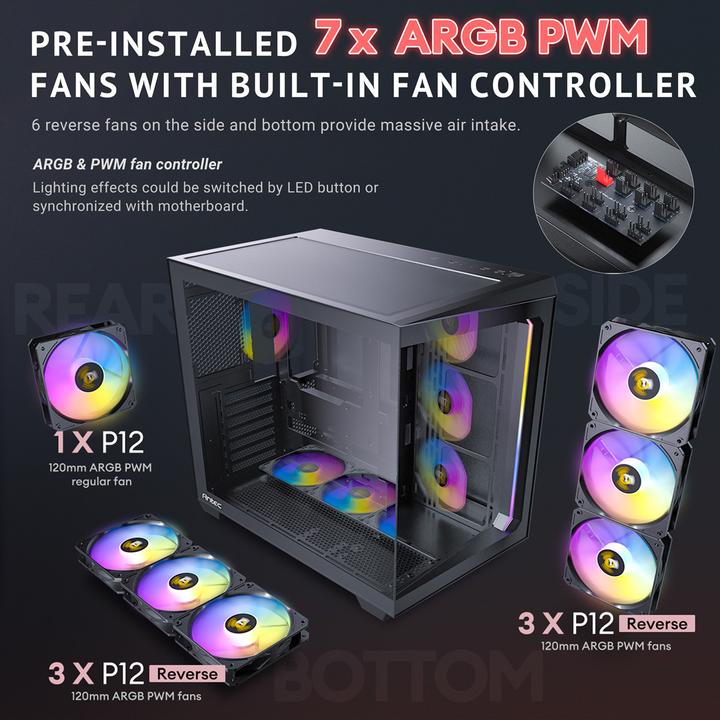 Produktbild Antec C5 ARGB (mATX, ITX, ATX)