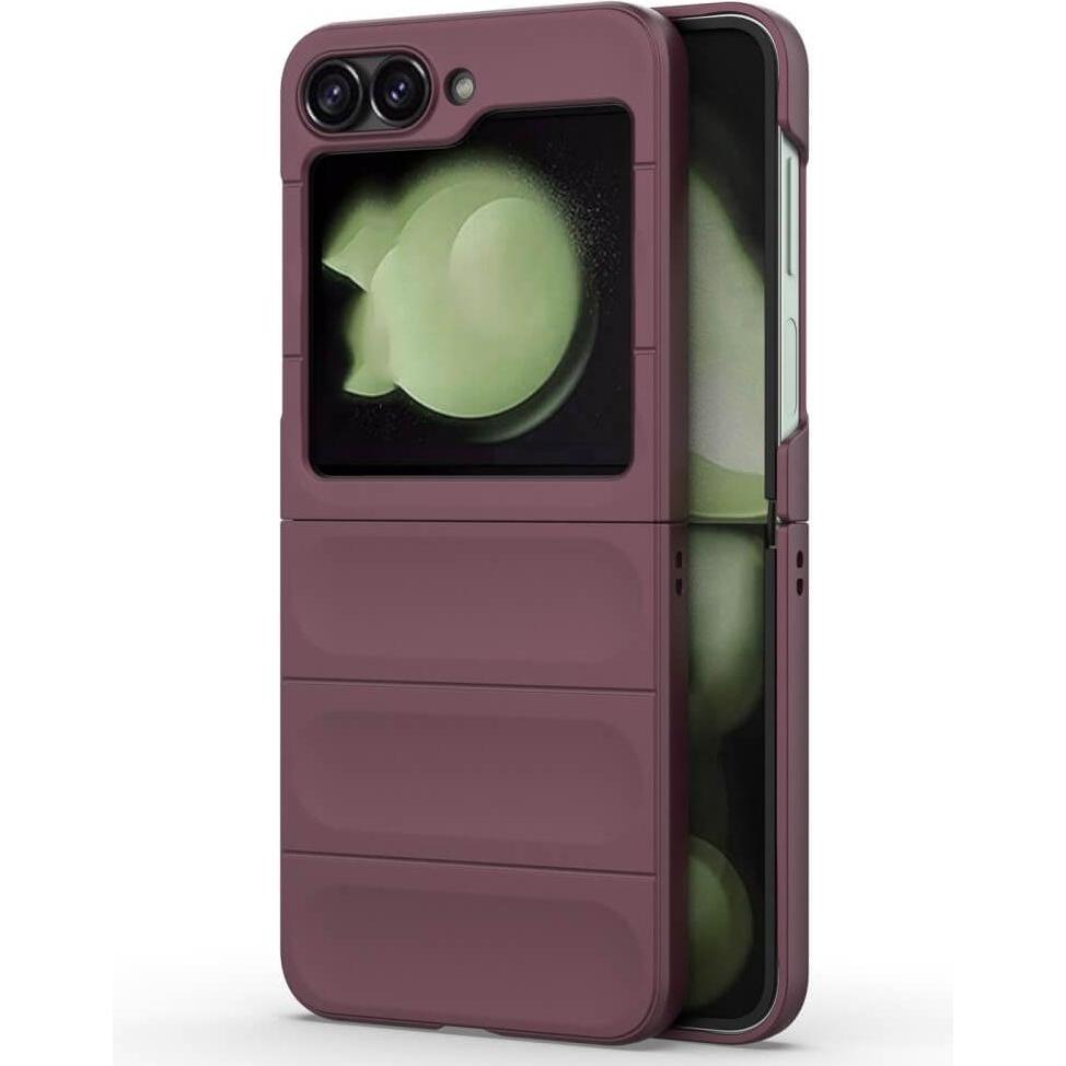 Cover-Discount Galaxy Z Flip6 - Rugged Protective Hülle (Samsung Galaxy Z Flip6), Smartphone Hülle, Rot
