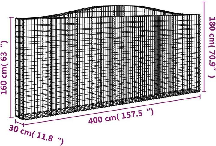 Actual product image VidaXL Gambion