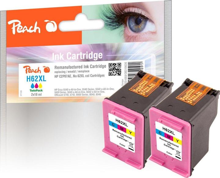 Produktbild Peach C2P07AE 62XL Twinpack (Color)