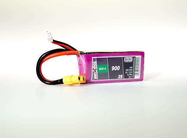 Immagine prodotto Hacker Batteria LiPo 25C (7.40 V, 900 mAh)
