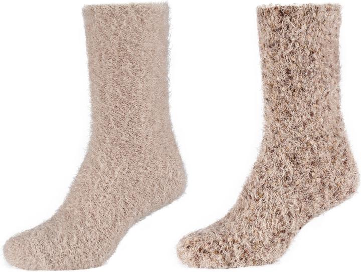 Image du produit Camano Cosy Feather Popcorn Kuschelsocken (lot de 2, 35 - 38)