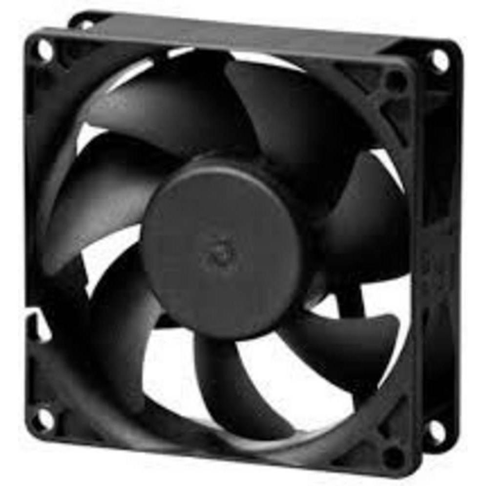 Sunon DCLüfter 24V xx RoHS (80 mm, 1 x), PC Lüfter, Schwarz