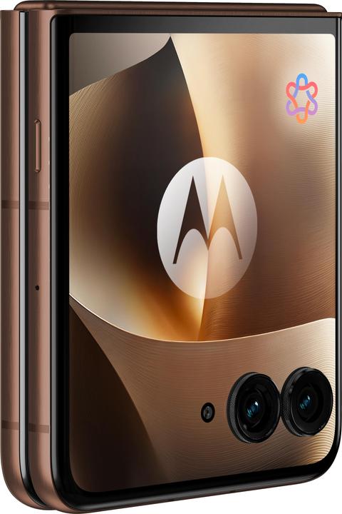 Actual product image Motorola Razr 70 Ultra 7inch 16GB 512GB (512 GB, Cocoa, 6.96", Dual SIM, 5G)